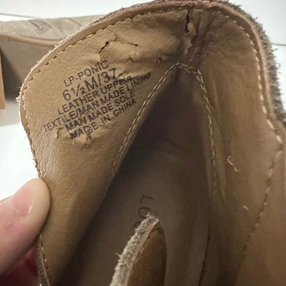 🤠 Lucky Brand Ponic Suede Western Ankle Booties - Titanium Grey (Size 6.5, NIB) - Picture 10 of 12